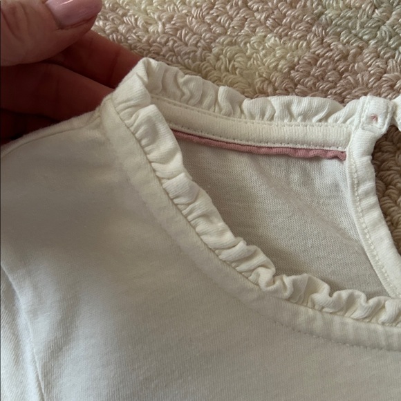 Mini Boden Heart Appliqué Shirt - Picture 4 of 6